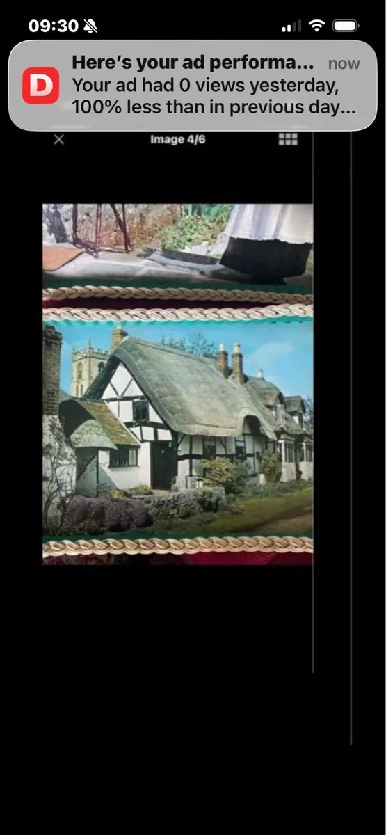 Vintage Hand Crafted Tray Set - Image 4