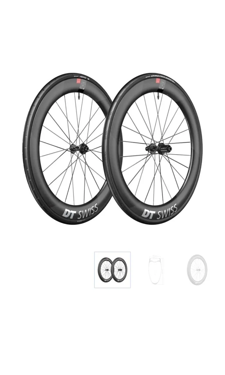 Dt Swiss arc dicut 1100 62 db wheelset for sale