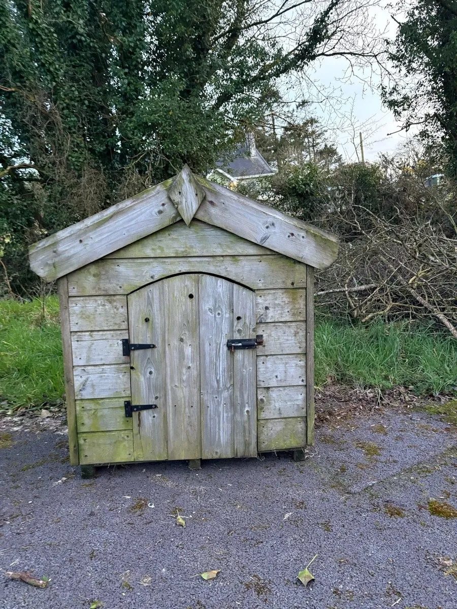 Wooden Dog Kennel - Image 1