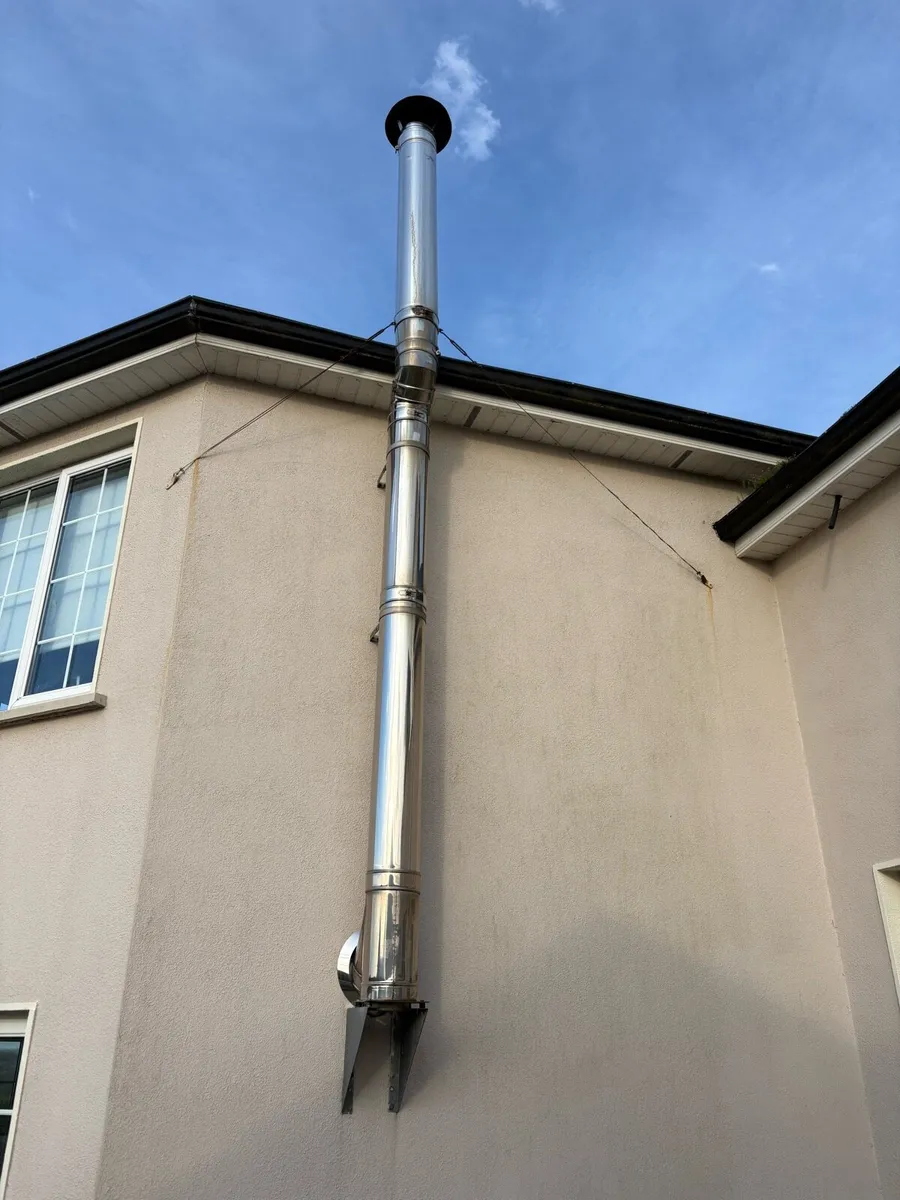 External stove flue - Image 1
