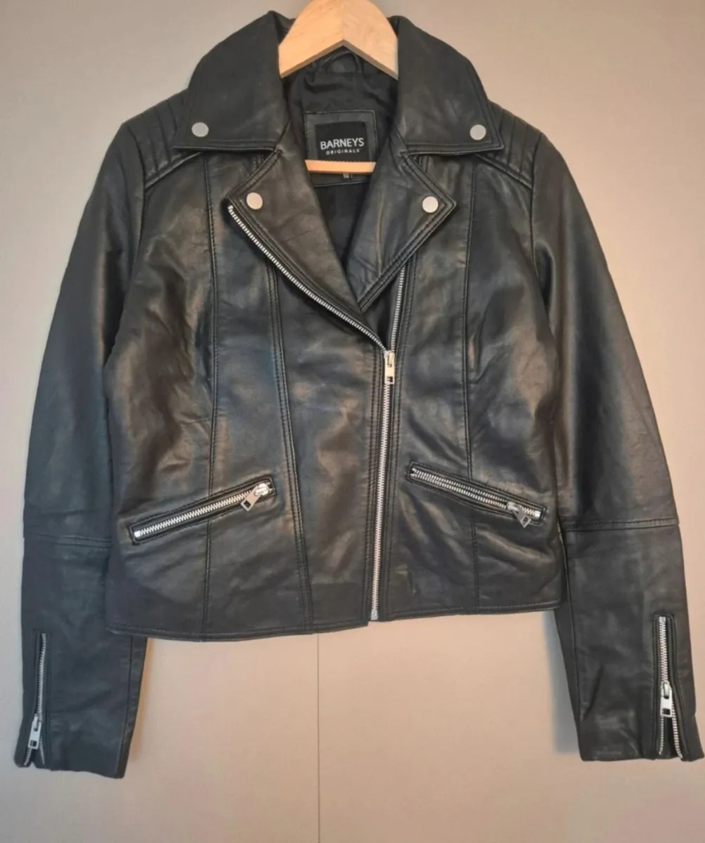 Barney's originals Belina real leather jacket - Image 1