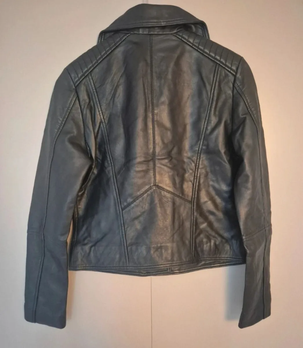 Barney's originals Belina real leather jacket - Image 4