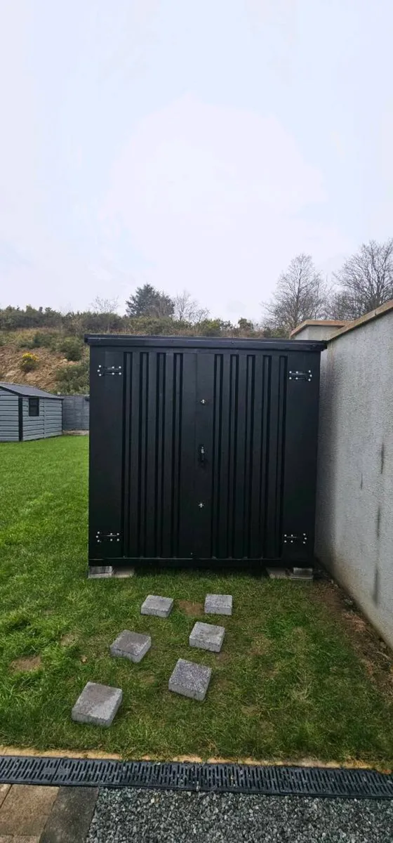 Steel CUBE sheds , practical and strong storage - Image 4