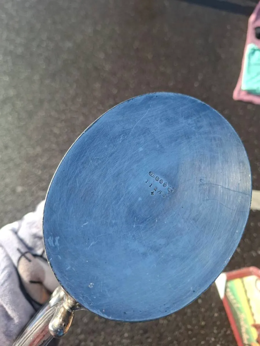 Platted silver tea pot postage possible - Image 2