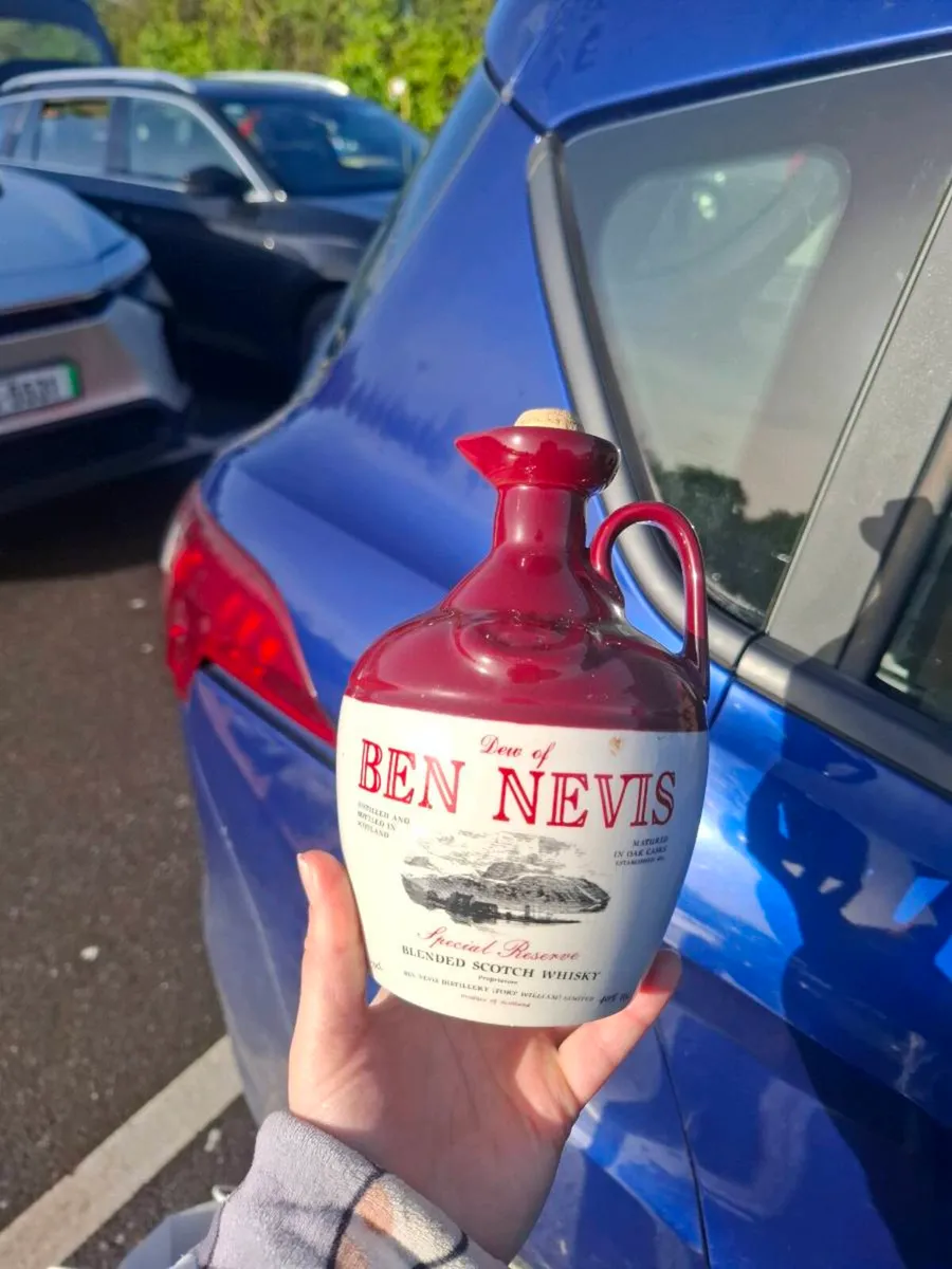 Ben nevis whiskey bottle postage possible