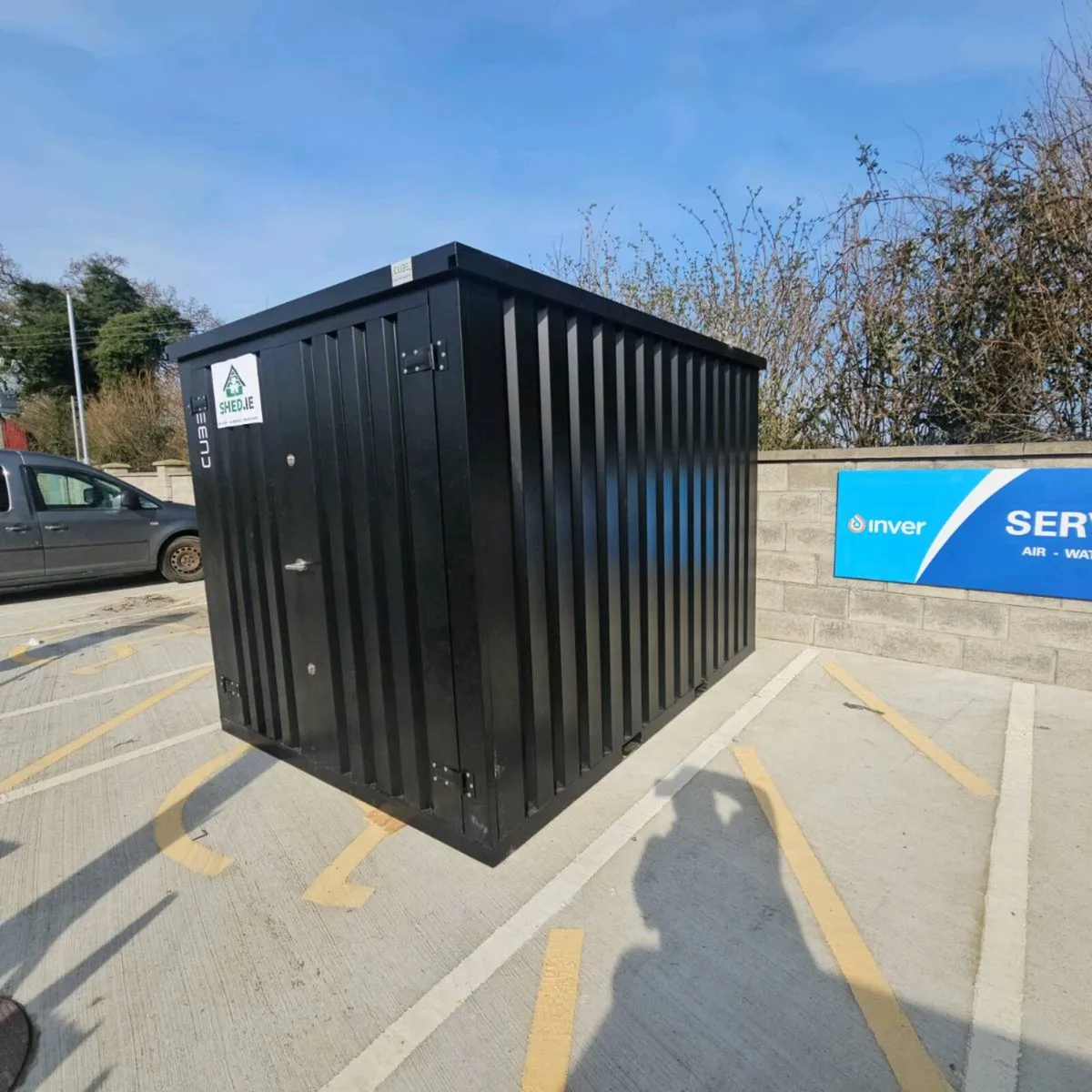 Steel CUBE shed, practical and strong storage unit - Image 2