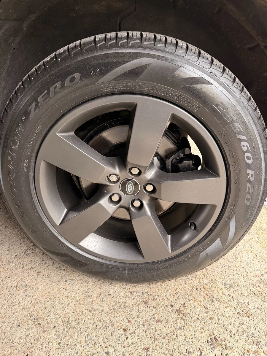 Full Set of 5 Genuine Defender Wheels and Tyres - Image 1