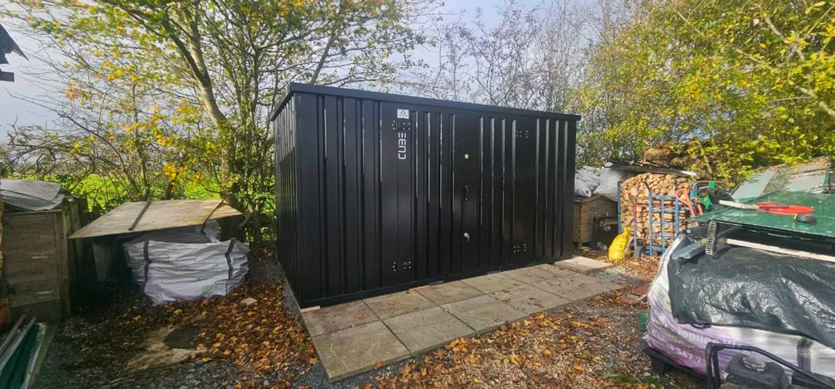 Steel CUBE sheds, practical&strong storage units - Image 3