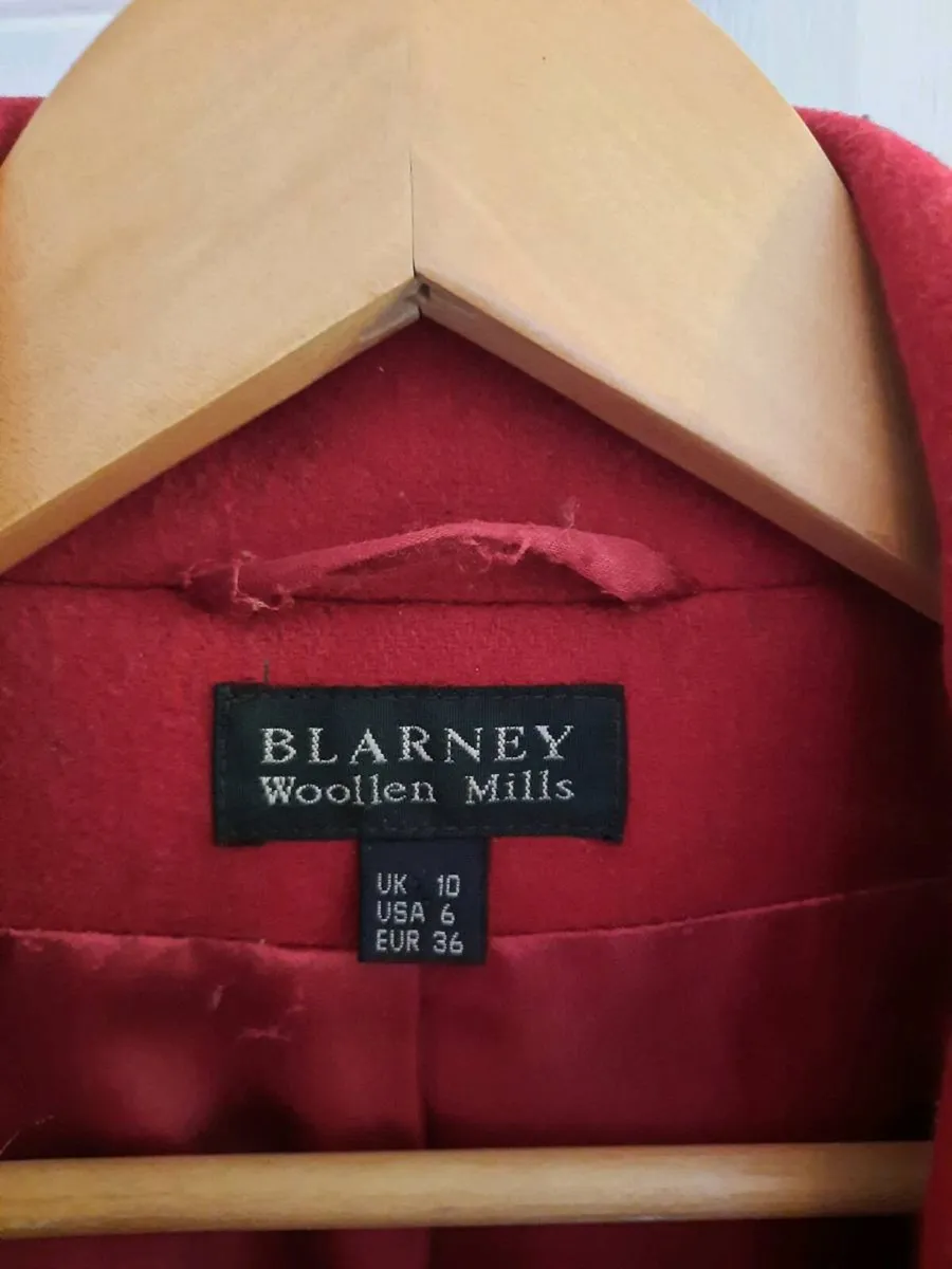 Blarney woolen mills wool coat - Image 1