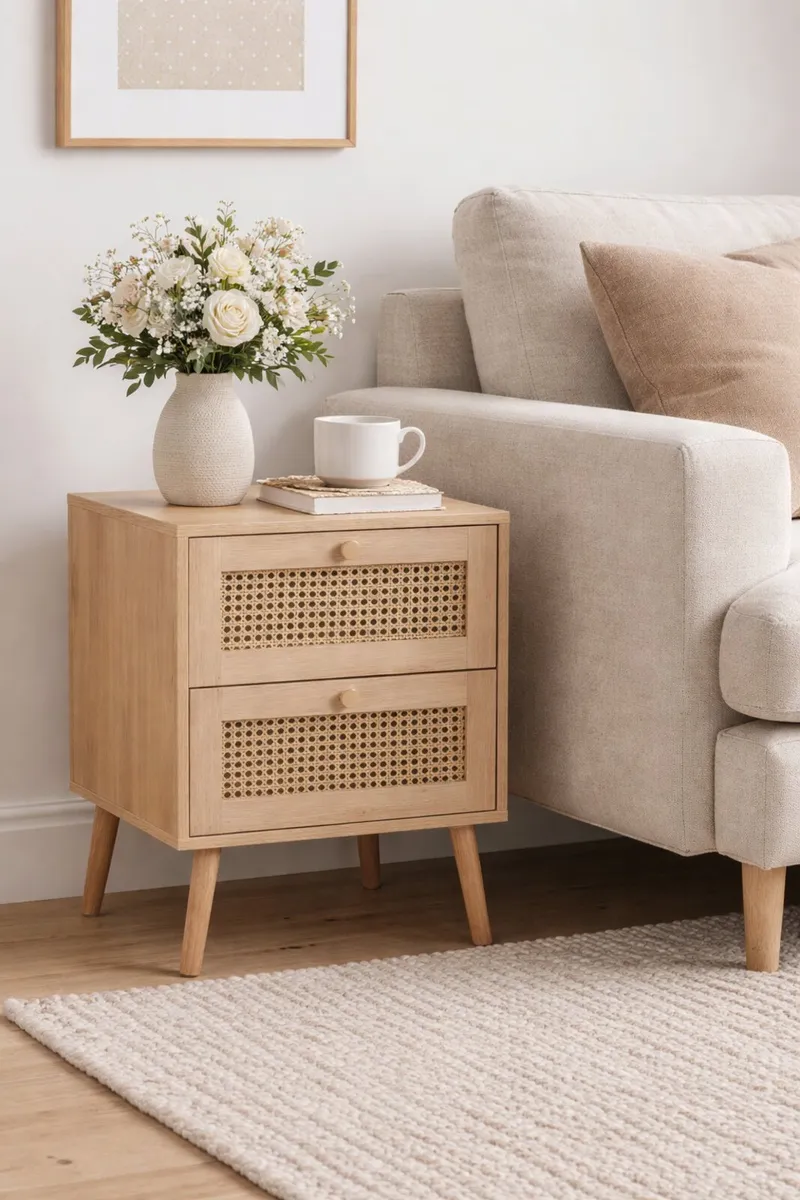 NEW+ SEALED! Birlea "Croxley" Bedside Drawers - Image 2