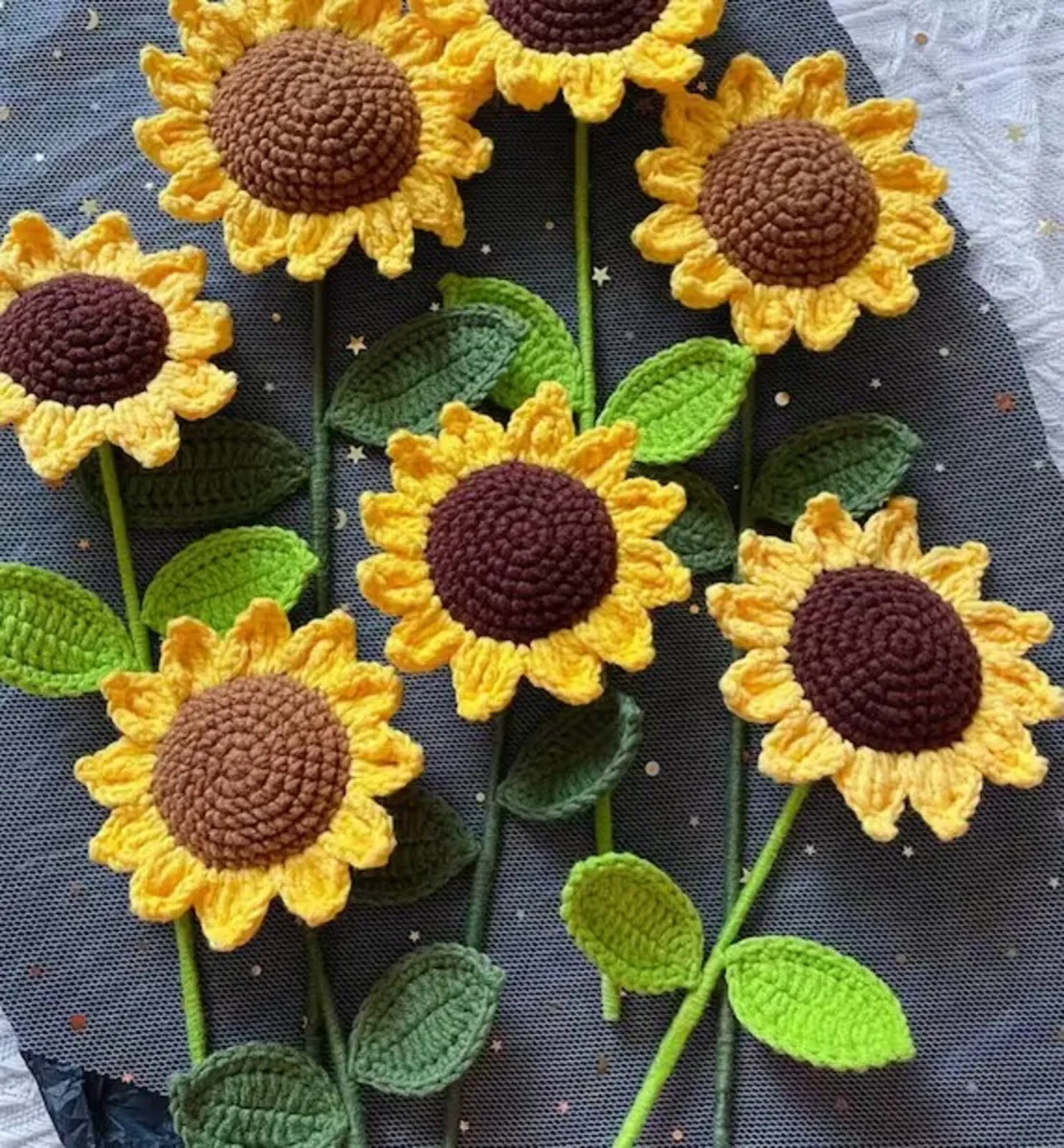 Crochet flowers - Image 1