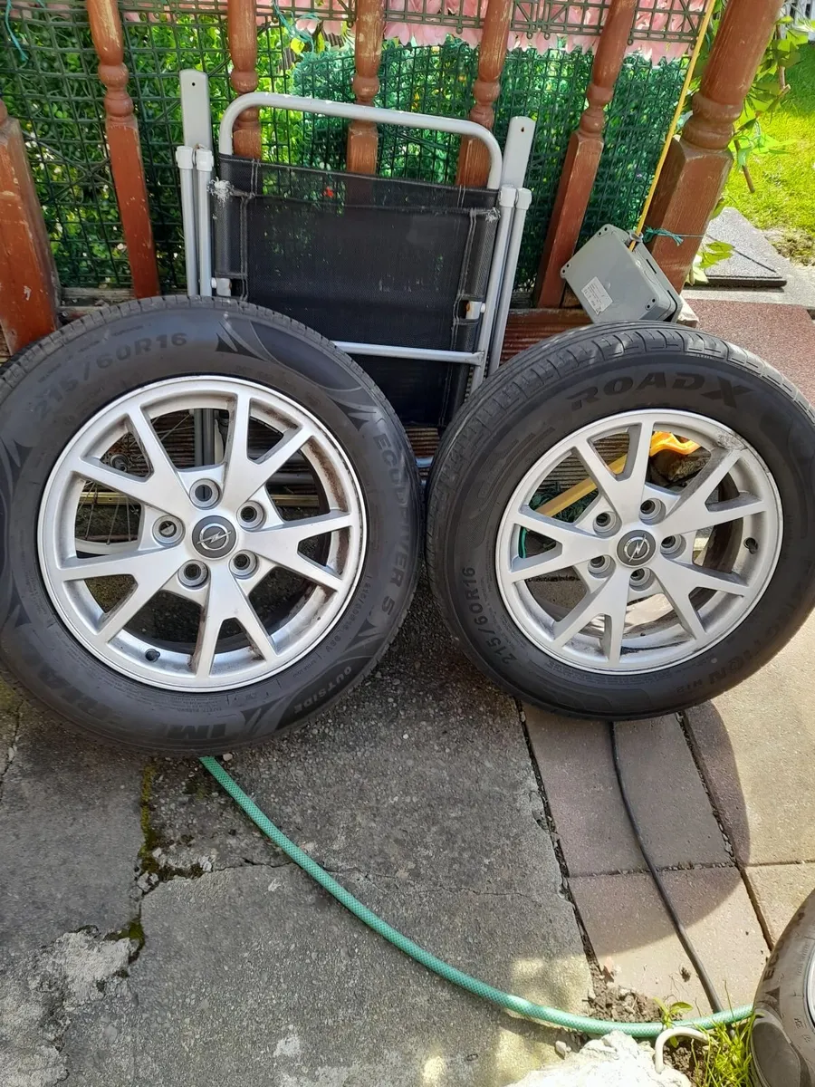 Opel insignia/ Audi A4 Alloy wheels - Image 1