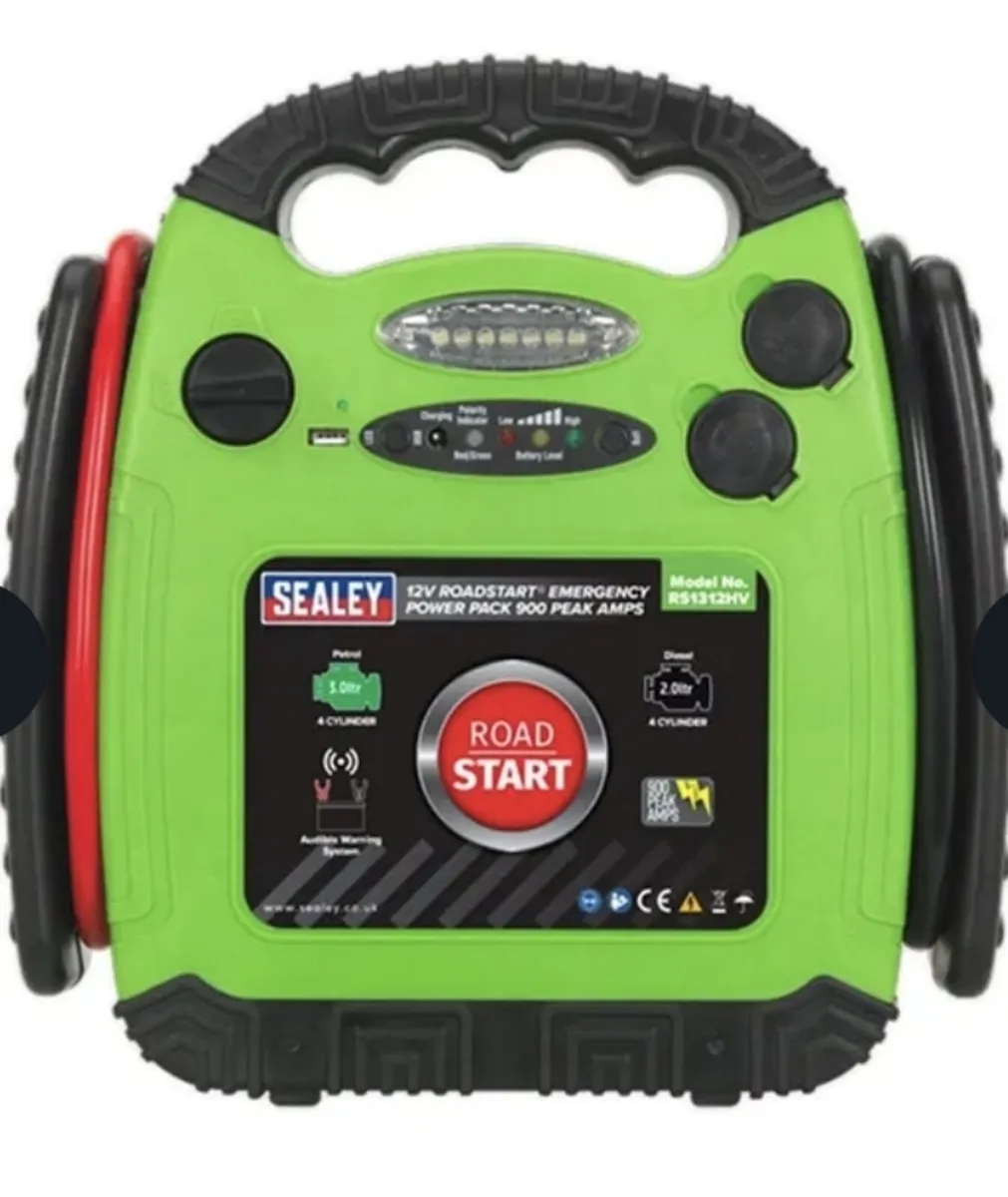 Sealey 12v emergency power pack - Image 2