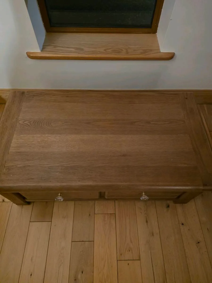 Solid Oak Coffee Table - Image 2