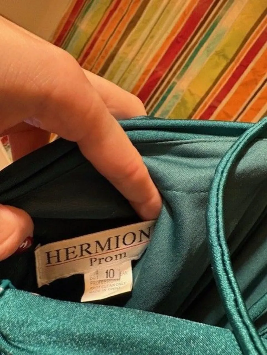Dark Green Dress - Hermion Prom - Image 3