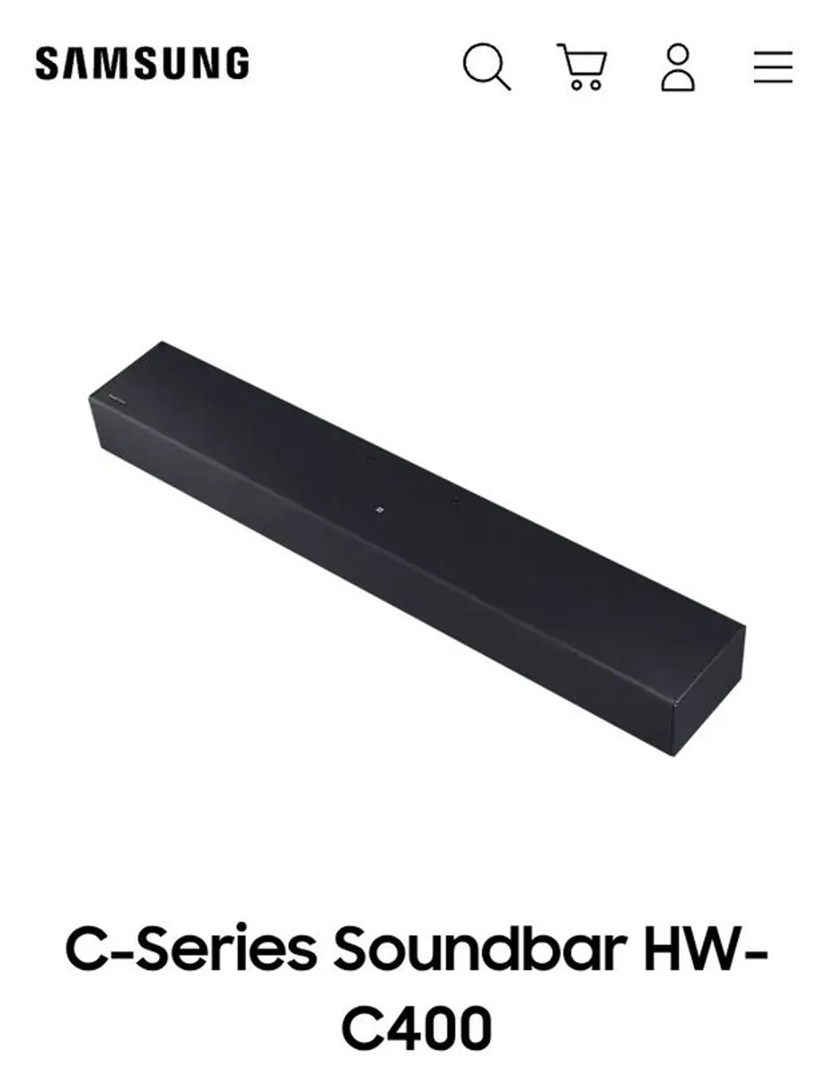 samsung soundbar (C-series)