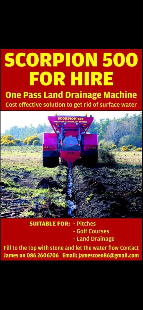 Land and Pitch Drainage - Image 2