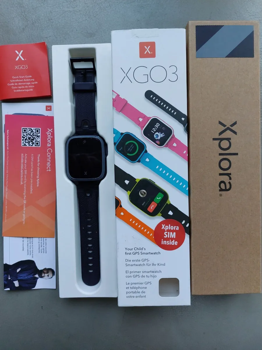 Xplora XGO3 Kids GPS Smartwatch | Black - Image 2