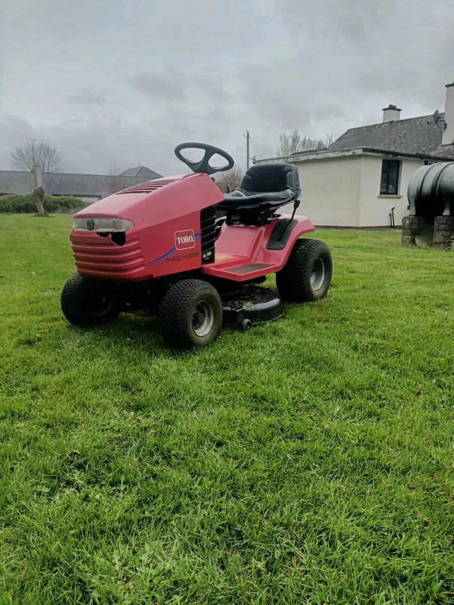 Toro Ride on Mower - Image 1