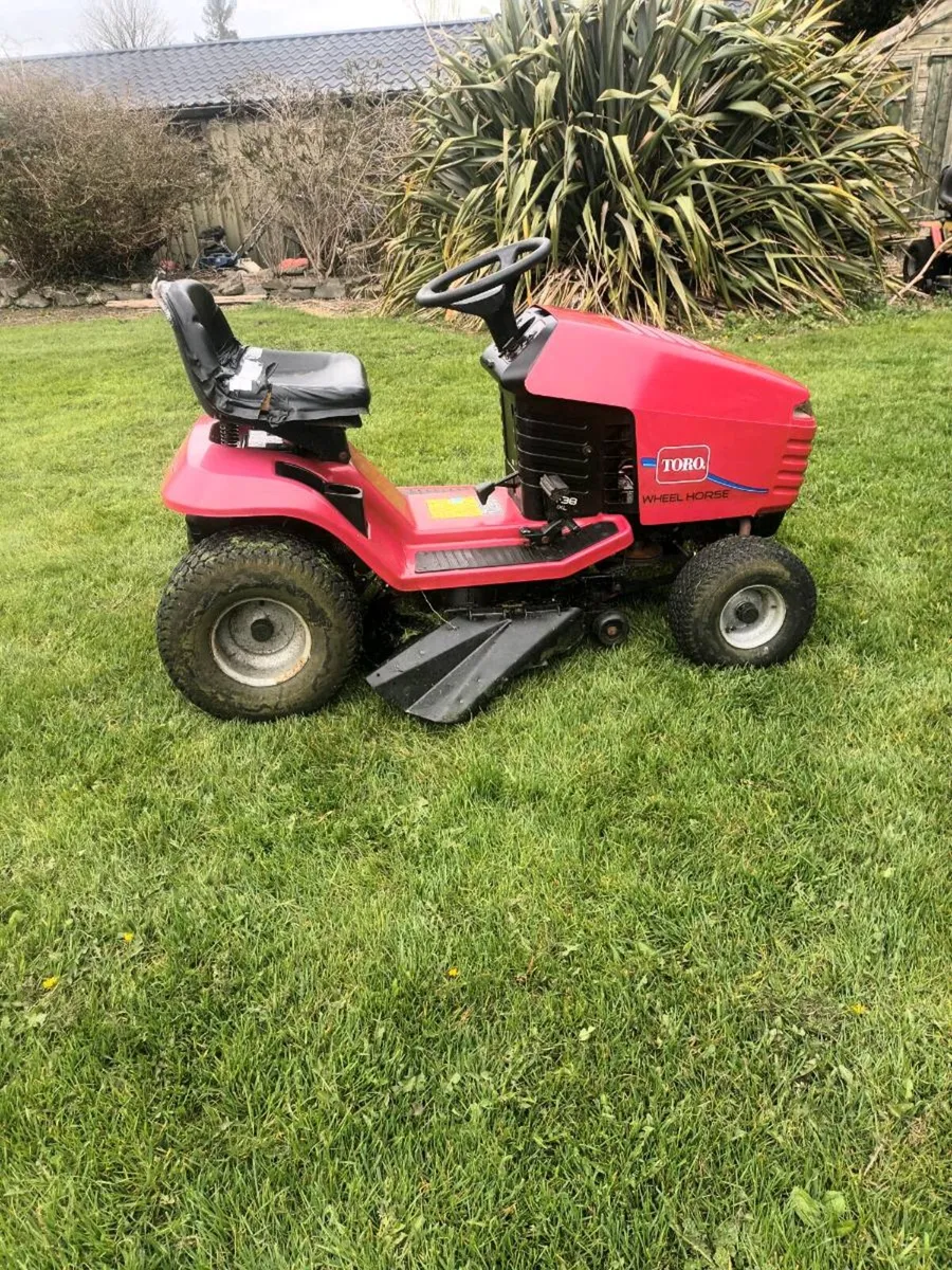 Toro Ride on Mower - Image 2