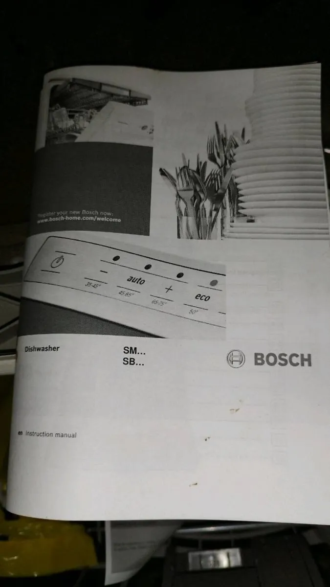 Bosch Integrated Dishwasher - Image 1