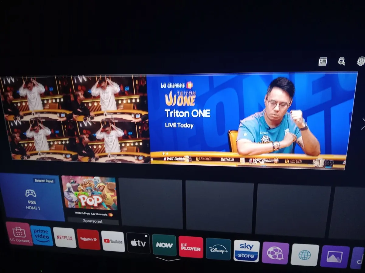 Lg 55 Smart Google tv