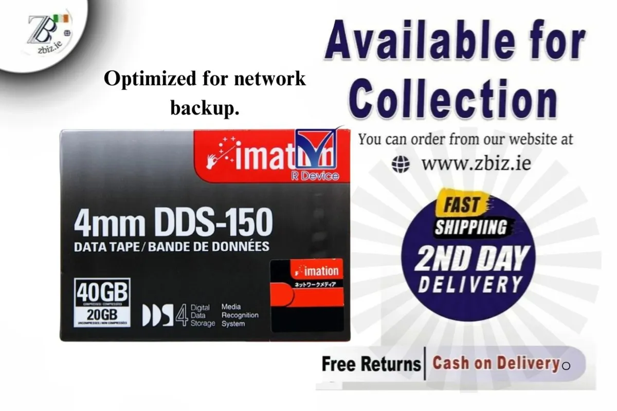 Imation 4mm DDS-150 Data Tape for Reliable Data - Image 1