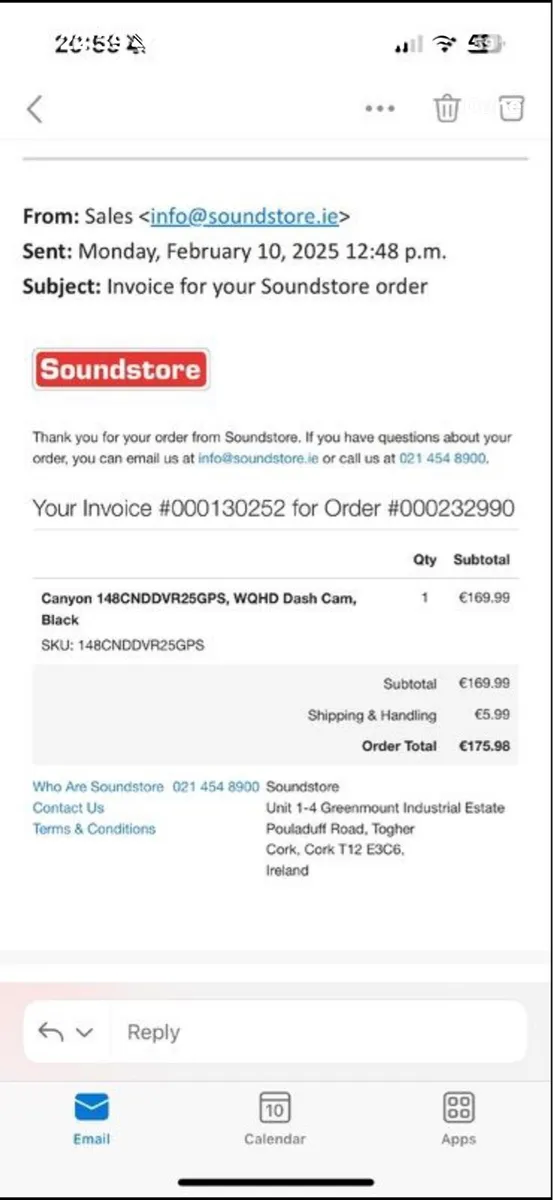 Canyon 148cnddvr25gps, Wqhd Dash Cam - Image 3