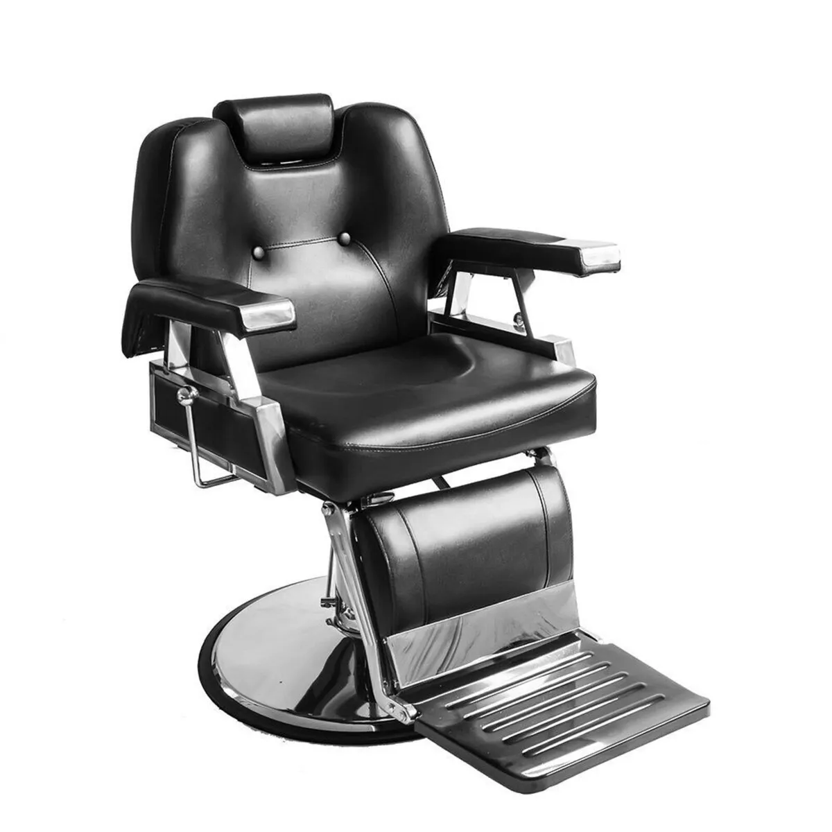 Barber Chair Hydraulic Faux Leather Hairdressing - Image 2