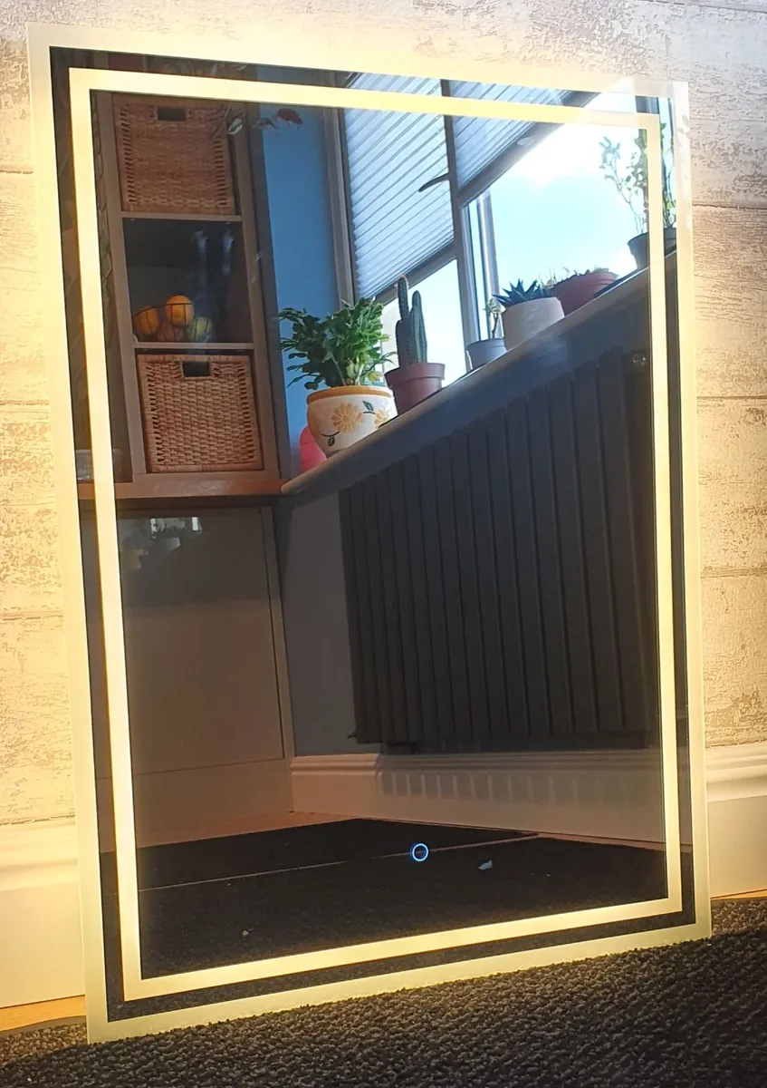 LED Bathroom Mirror Demister Antifog Defogger Fog - Image 2