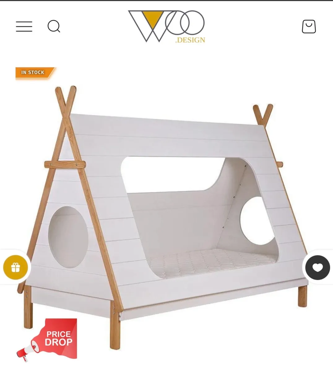 Kids Designer Woo Tipi Bed - Image 1