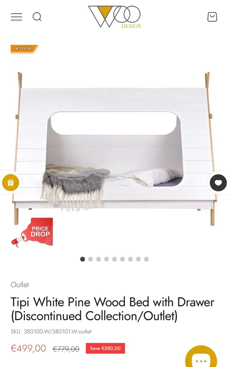Kids Designer Woo Tipi Bed - Image 2