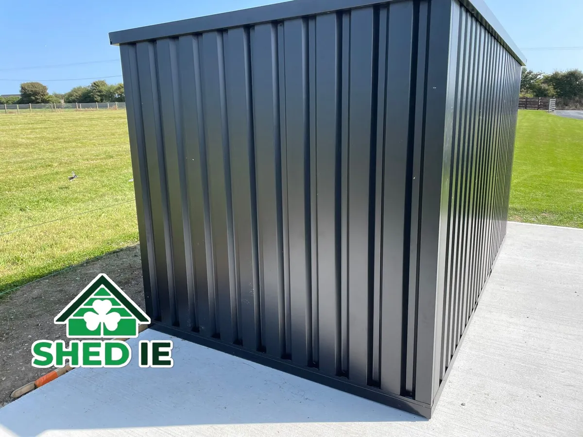 7ftx13ft heavy duty steel CUBE sheds - Image 2