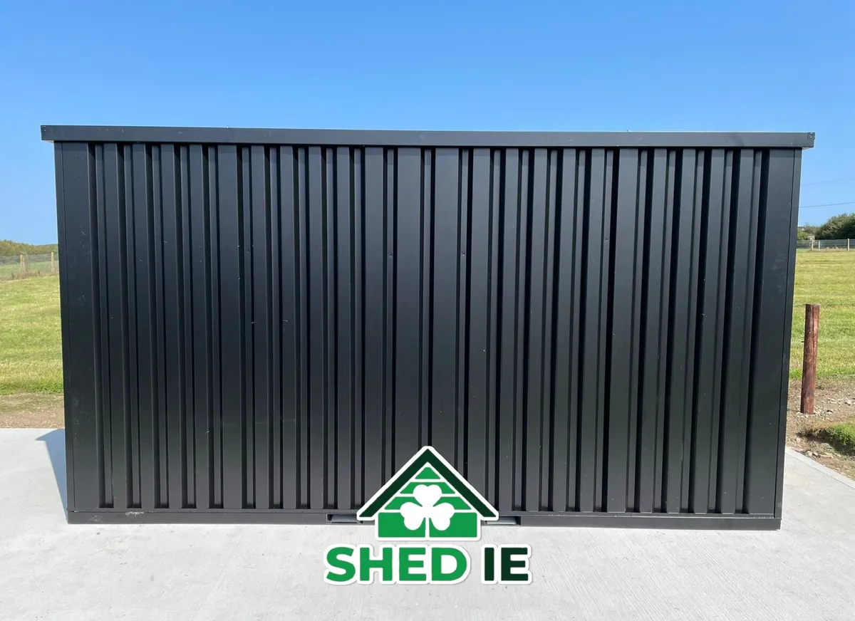 7ftx13ft heavy duty steel CUBE sheds - Image 3