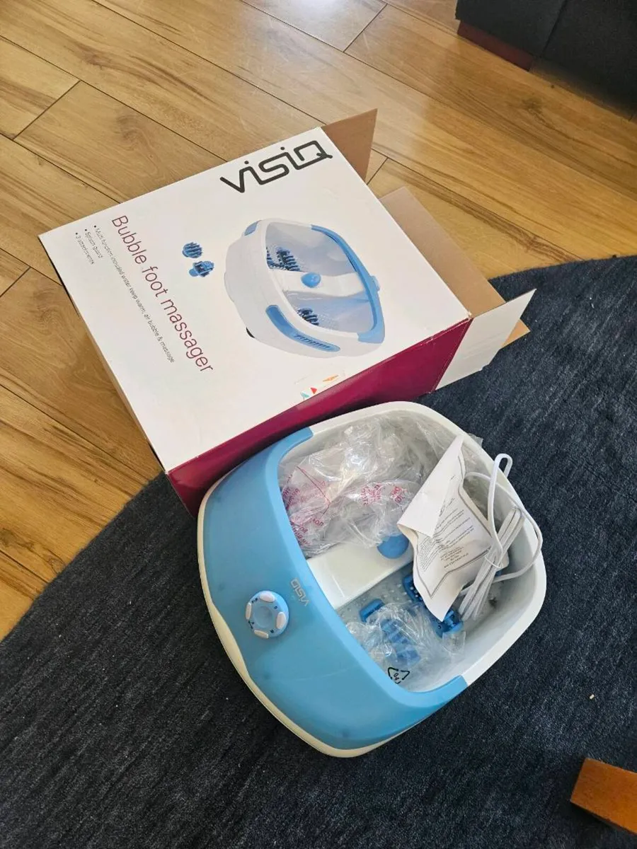 Bubble foot massager