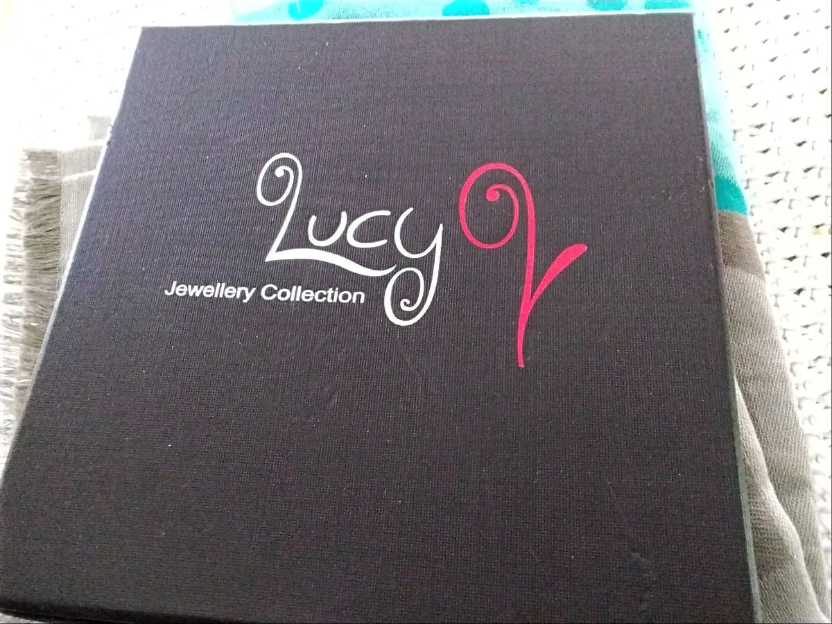 Sterling silver designer Lucy Q necklace 18"NEW - Image 2