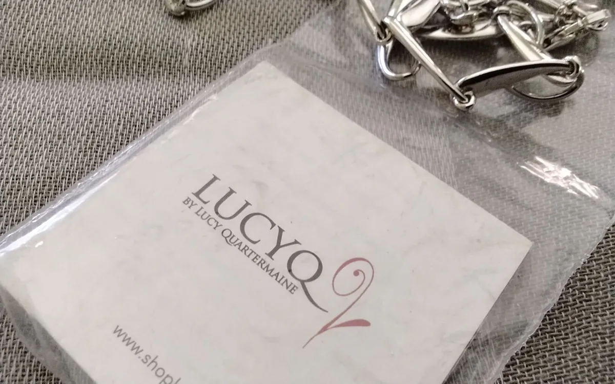 Sterling silver designer Lucy Q necklace 18"NEW - Image 3