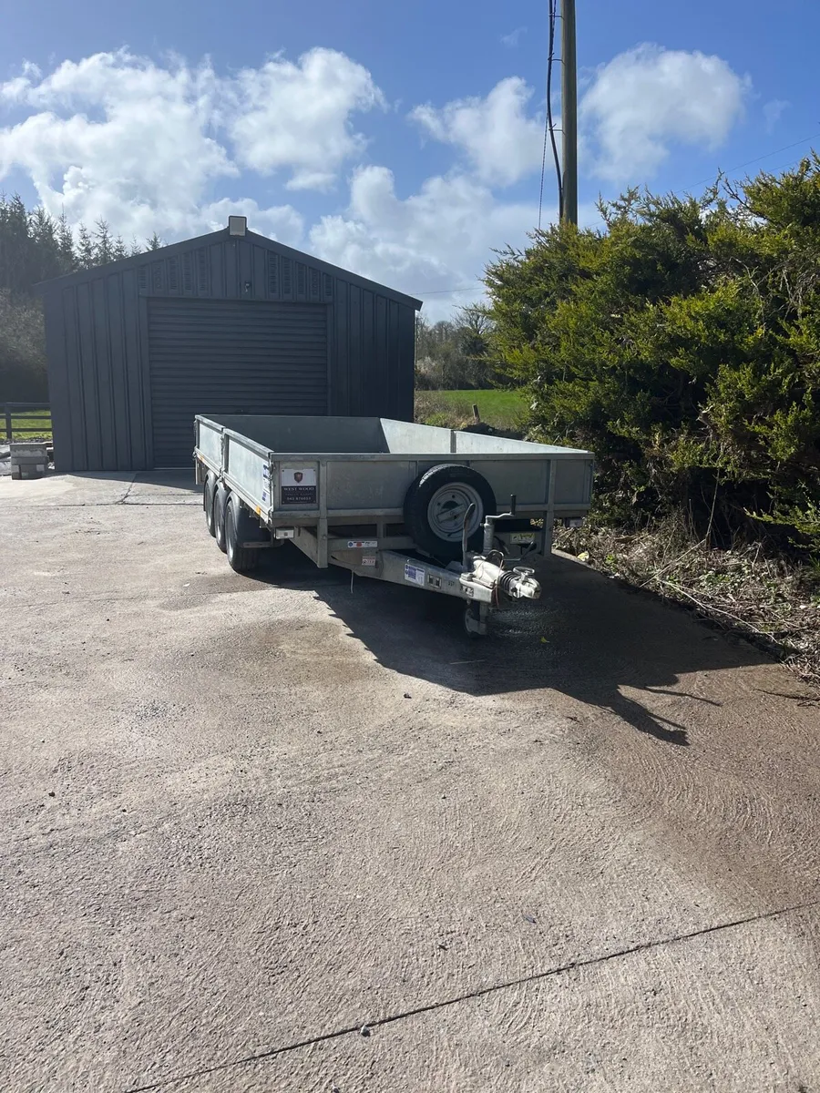 Ifor Williams 14ft x6ft tri axle trailer - Image 3