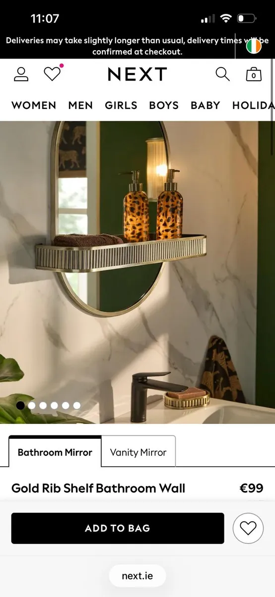 Mirror and Shelf - Image 1