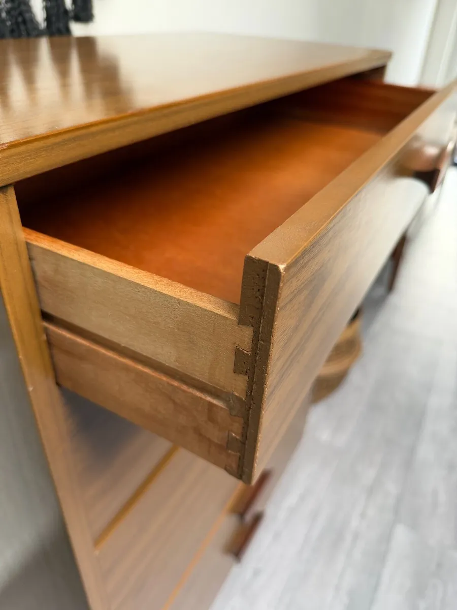 Mid Century Chest of Drawers Tallboy - Image 4