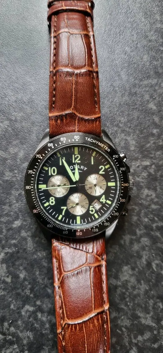 Rotary gents chronograph watch - Image 2