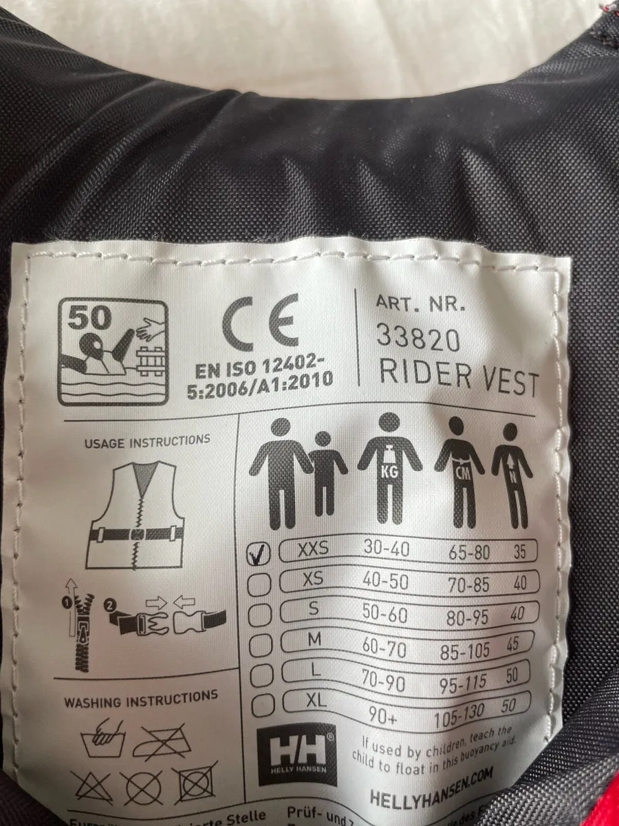 Helly Hansen kids life jacket - Image 2