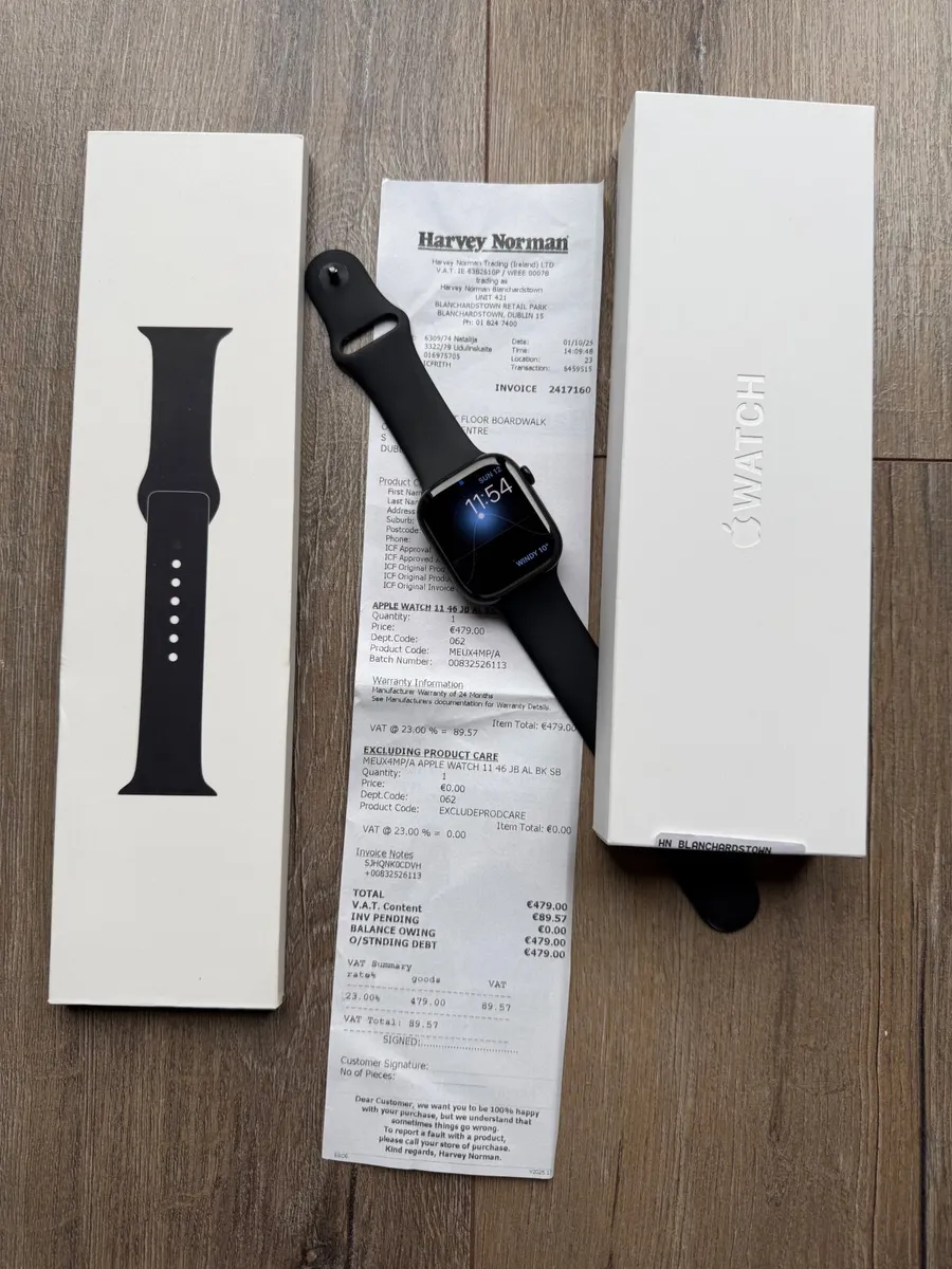 Apple Watch 11Serie 46mm Black - Image 1