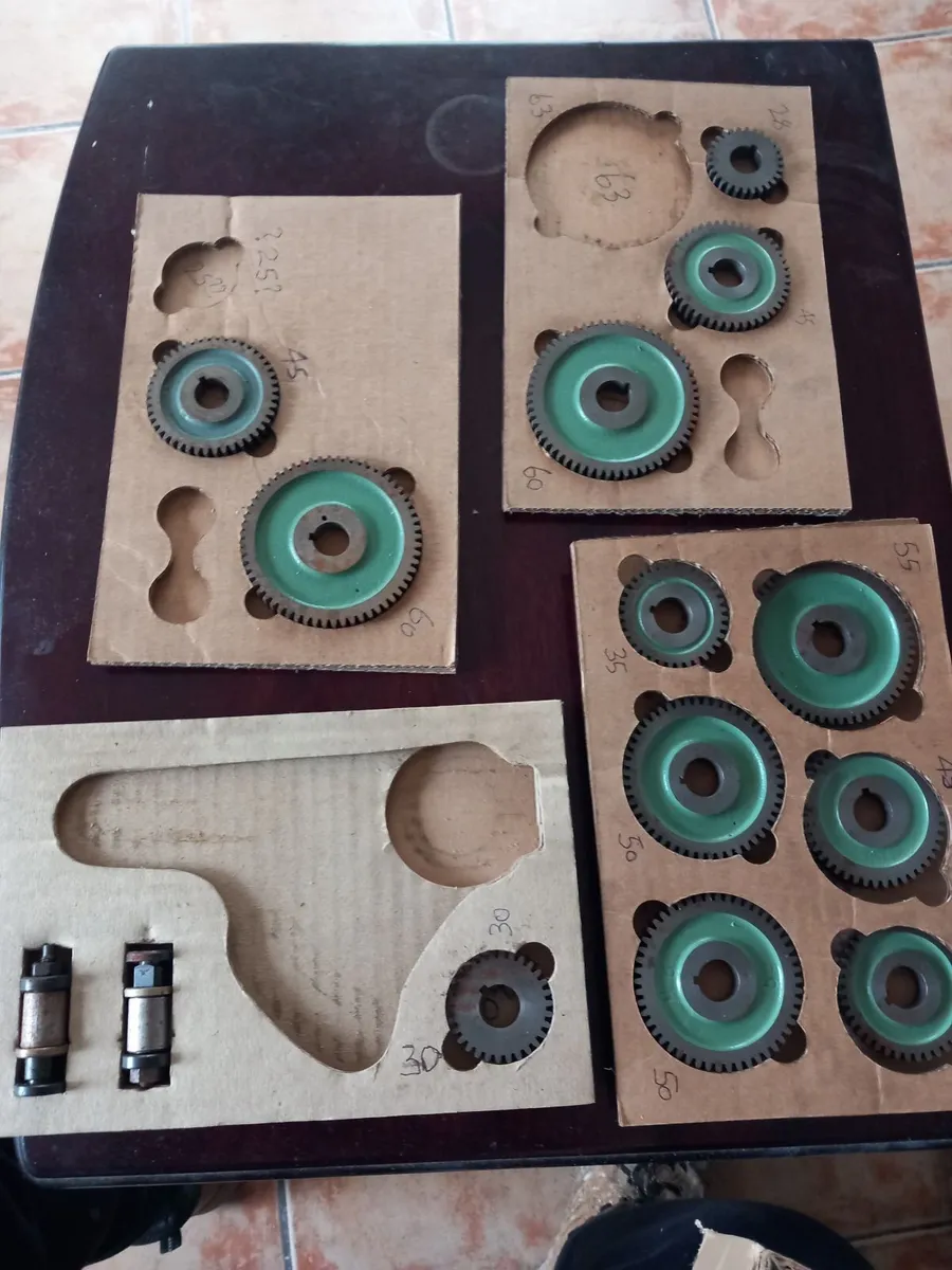 Myford super seven gears metal lathe