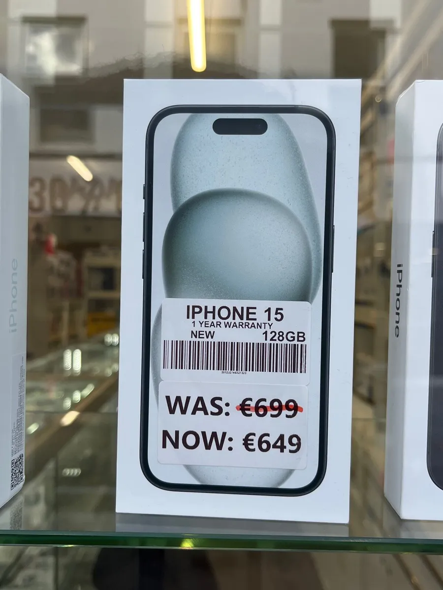 IPHONE 15 NEW 1 YEAR WARRANTY - Image 2