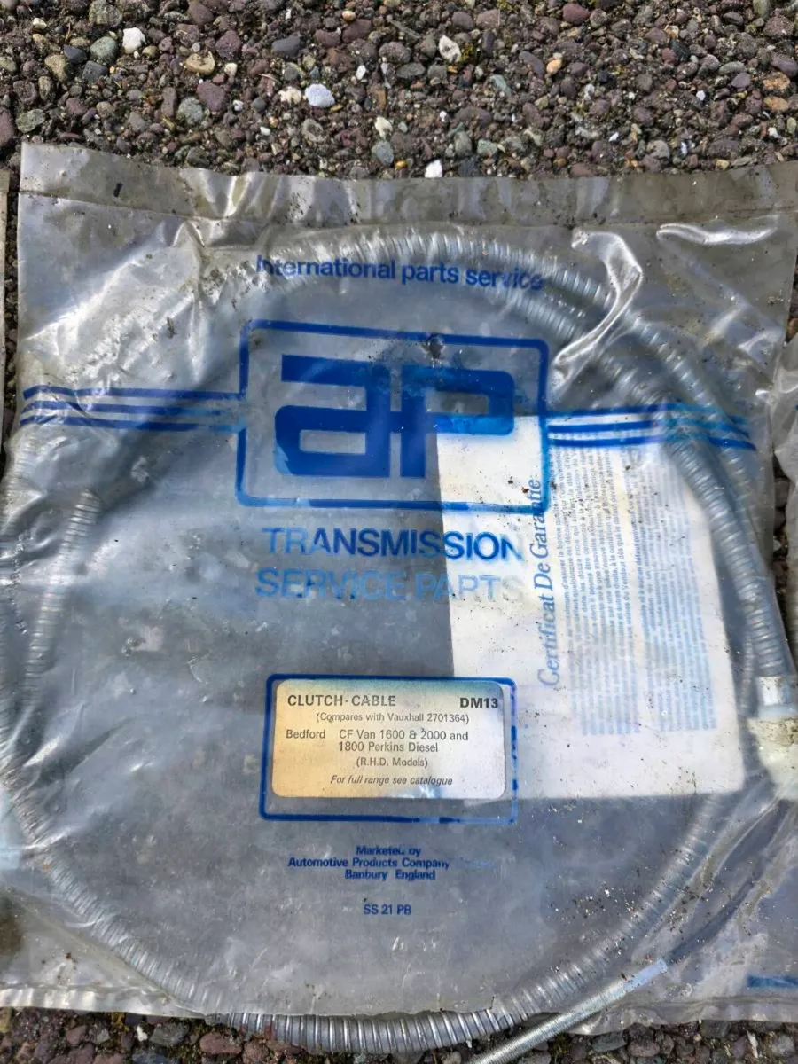 BEDFORD CLUTCH CABLES BRAND NEW IN PACKAGING - Image 1