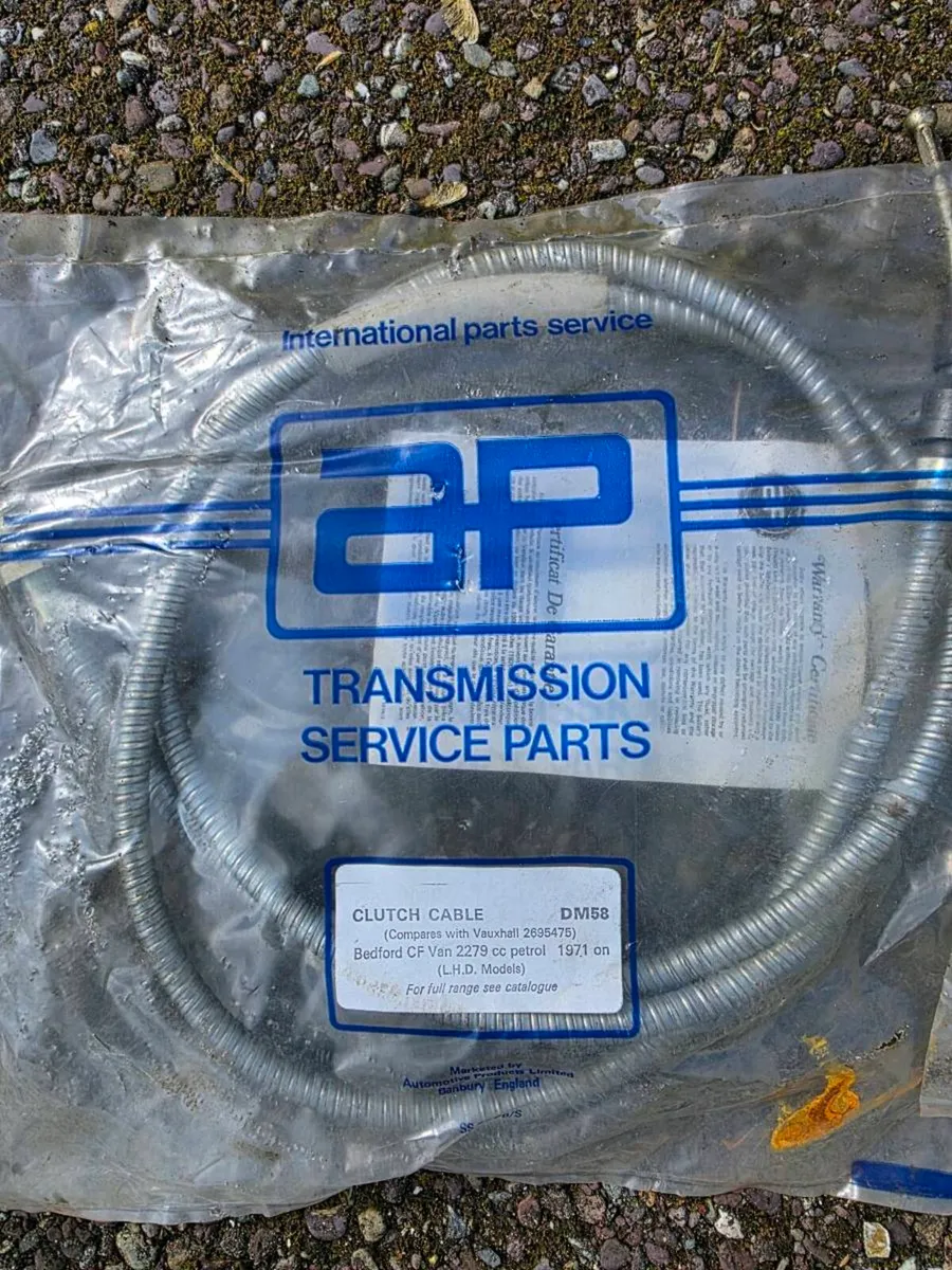 BEDFORD CLUTCH CABLES BRAND NEW IN PACKAGING - Image 4