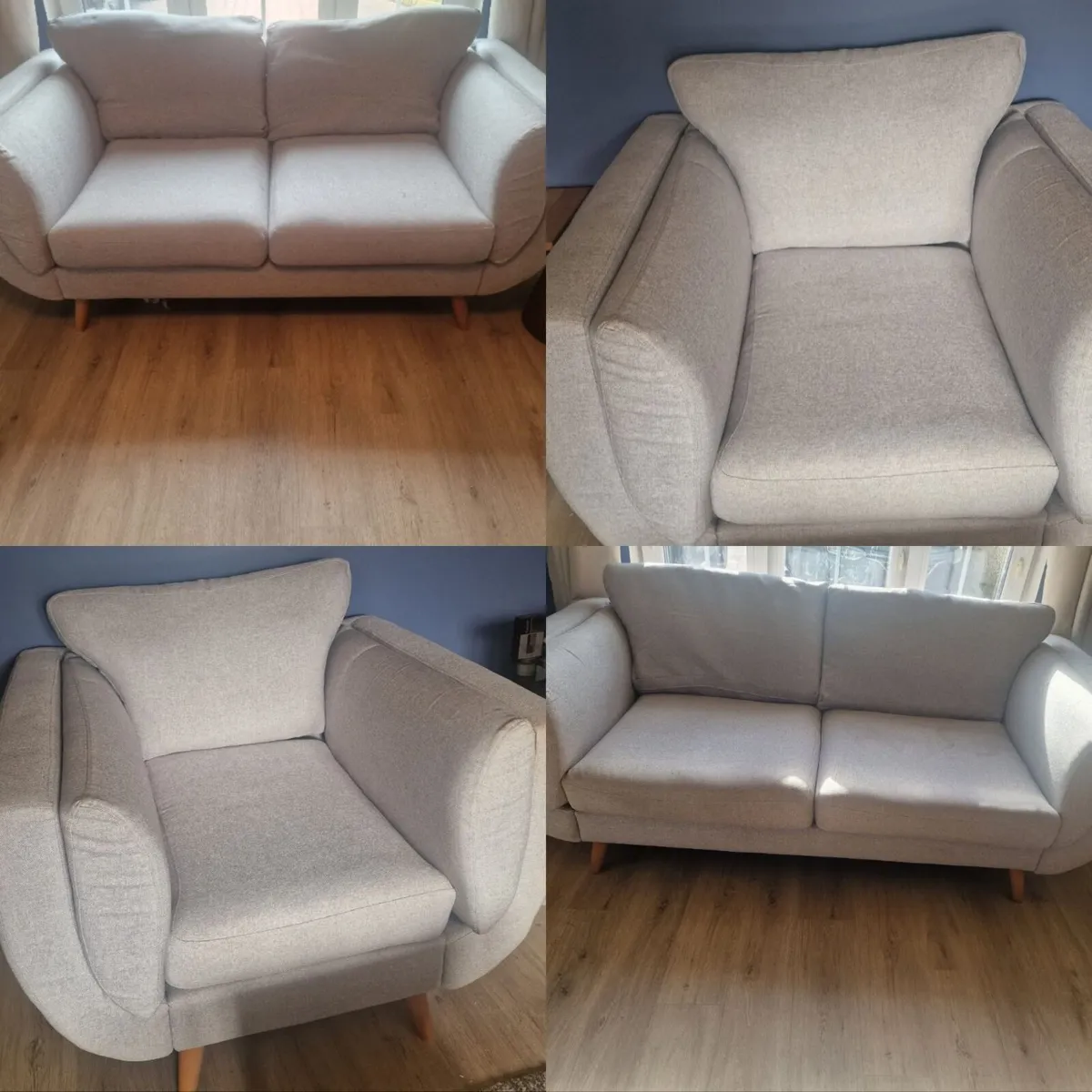 3-Piece Set : 3-Seater, 2-Seater and 1 Armchair - Image 4