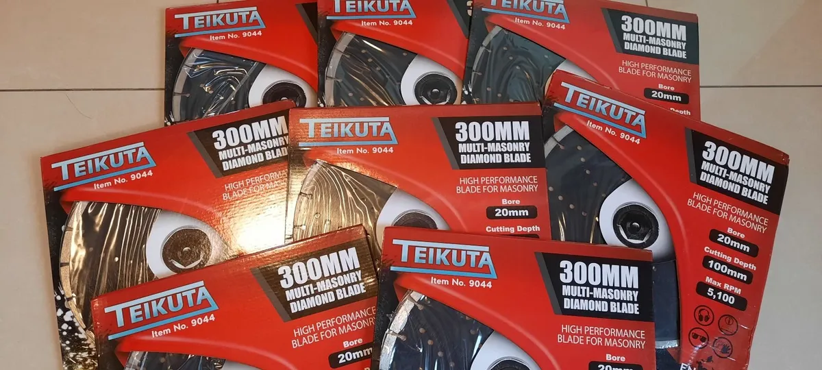 TEIKUTA Wet+Dry 12"-300mm Diamond Blades - Image 1