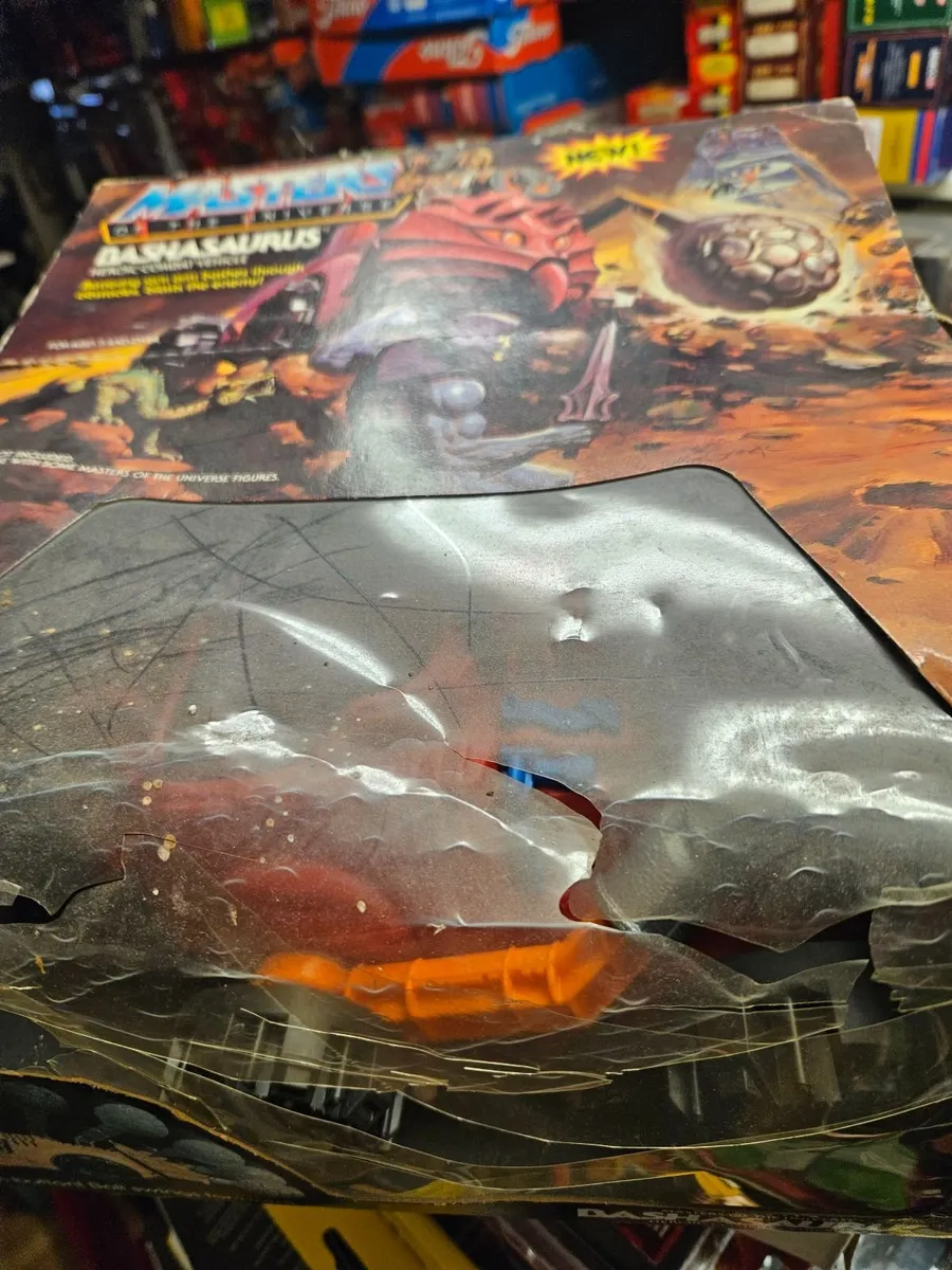 Vintage He Man Masters of the Universe Bashasaurus - Image 4